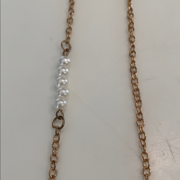 3 long boho necklaces bead pearls crystals tassel - Picture 2 of 6